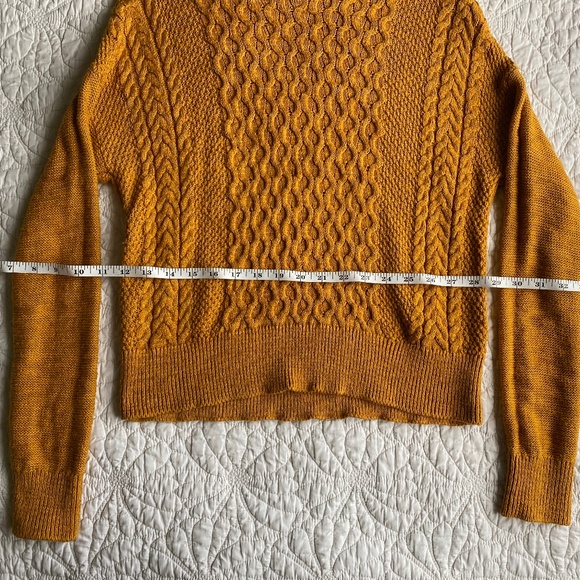 Yellow Knit Sweater - Picture 3 of 5